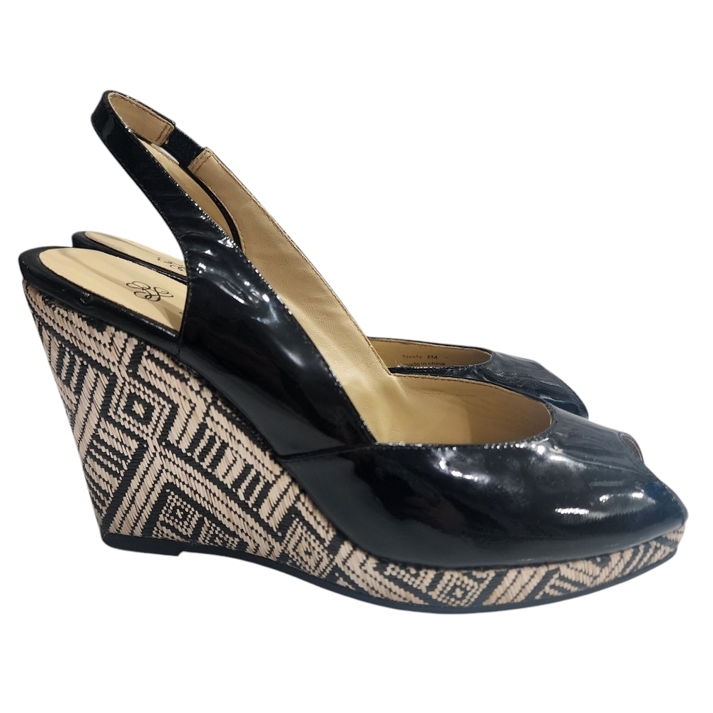 J.Renee Wedge Heels, Size 9, Preowned Good Conditon
